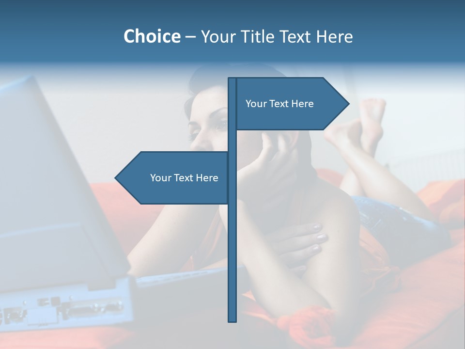Room Websurfing Online PowerPoint Template