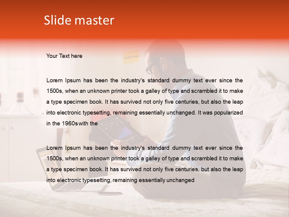 Lifestyle Technology Business PowerPoint Template