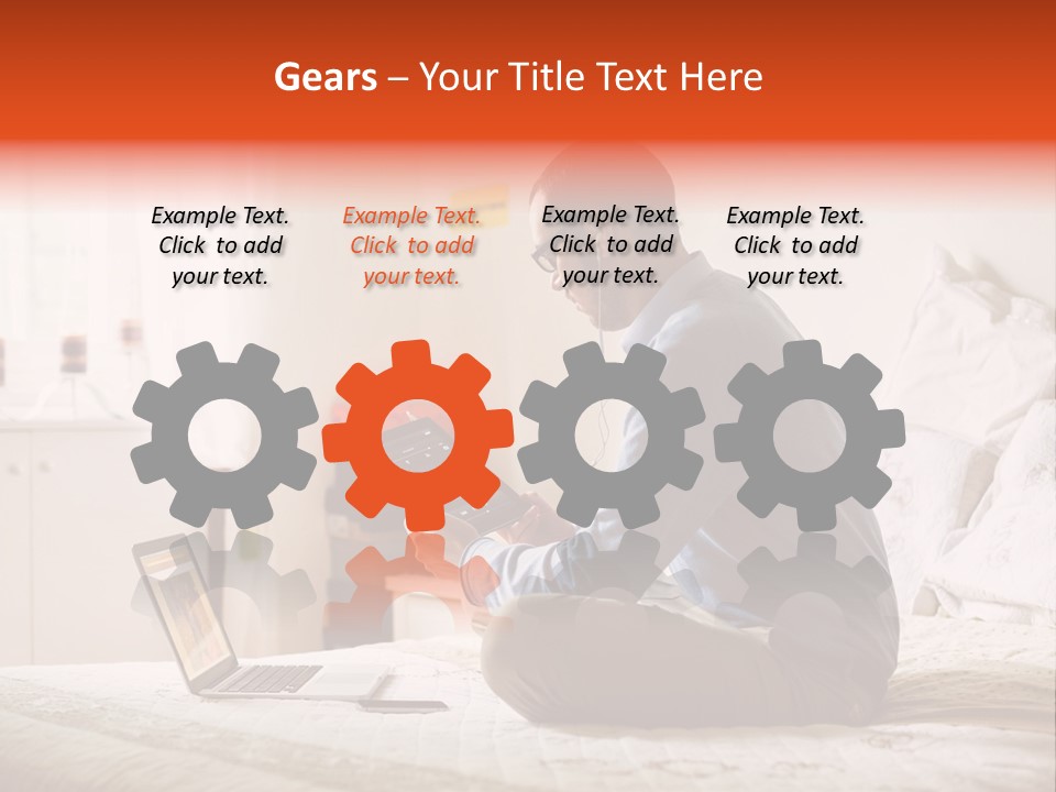 Lifestyle Technology Business PowerPoint Template