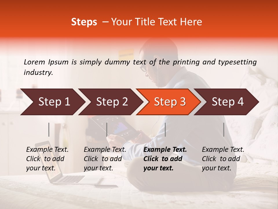 Lifestyle Technology Business PowerPoint Template