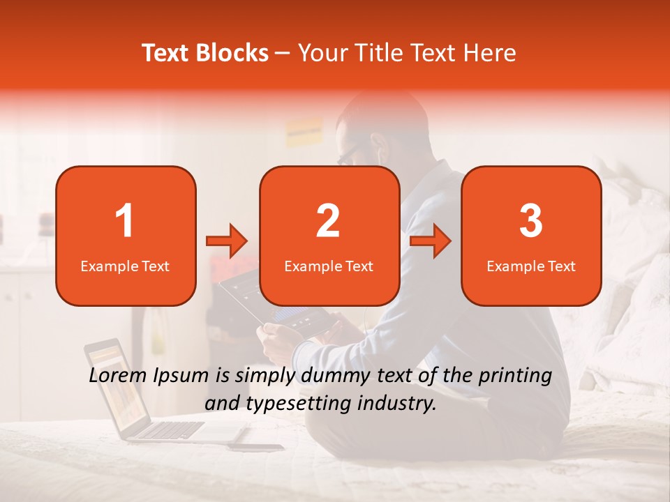 Lifestyle Technology Business PowerPoint Template