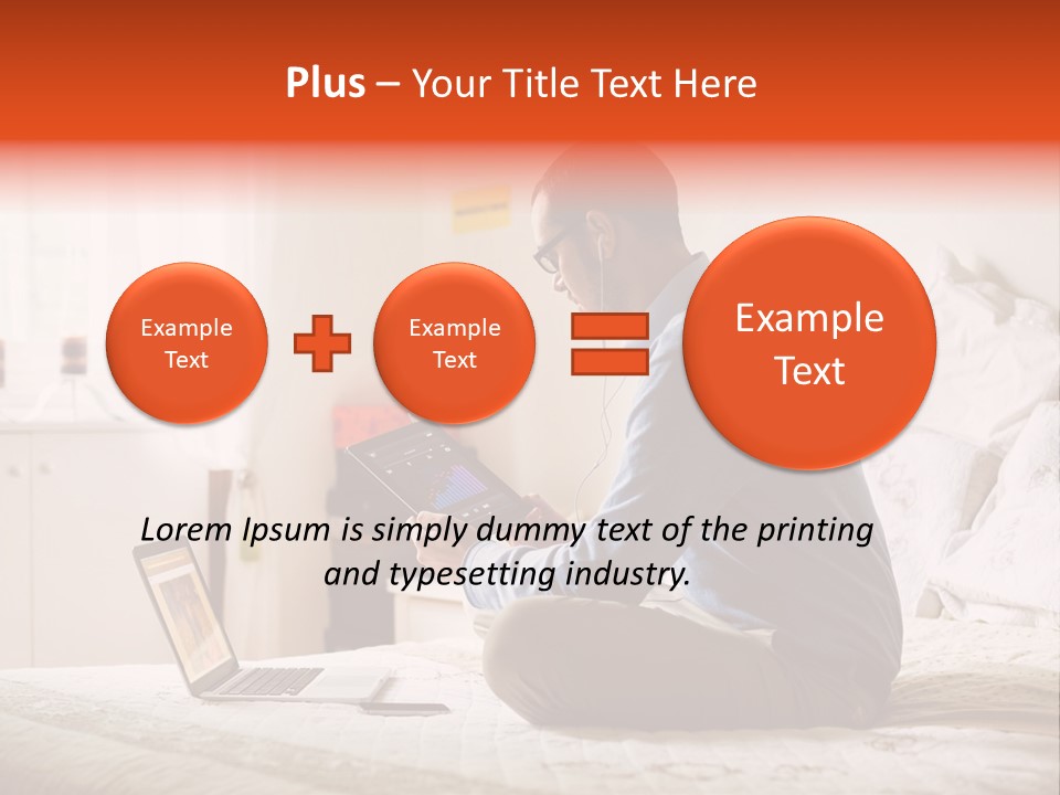 Lifestyle Technology Business PowerPoint Template