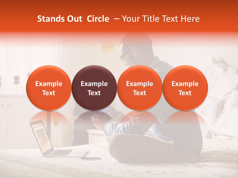 Lifestyle Technology Business PowerPoint Template