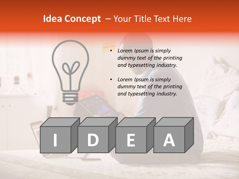 Lifestyle Technology Business PowerPoint Template