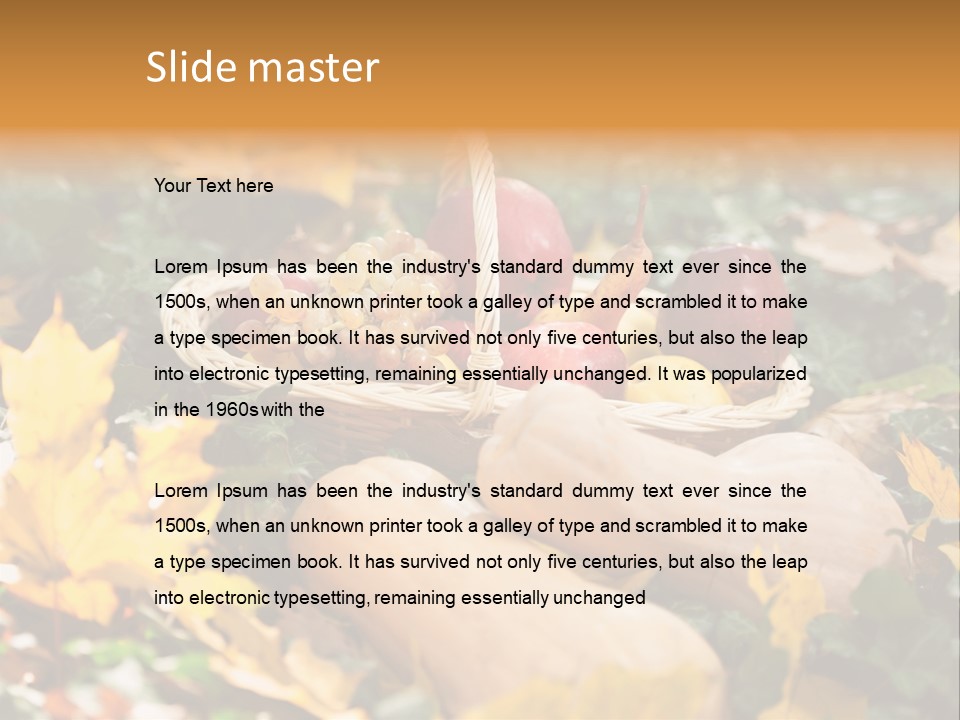 Mix Freshness Fresh PowerPoint Template