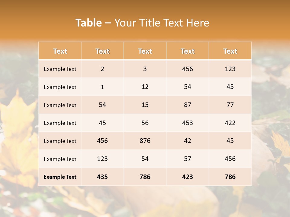 Mix Freshness Fresh PowerPoint Template