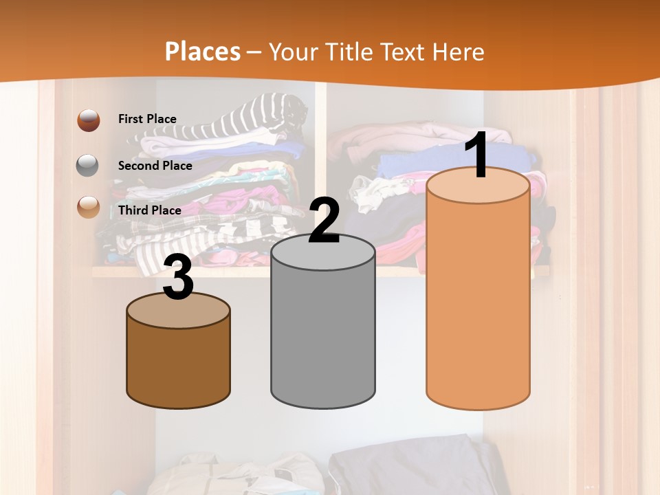 Clothes Shirt Organization PowerPoint Template