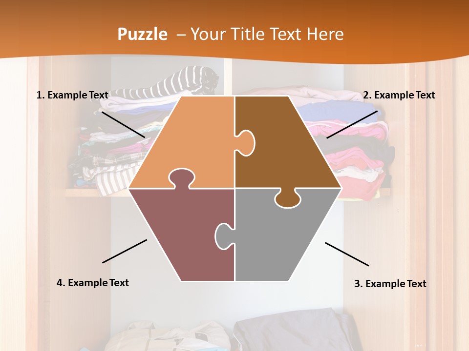 Clothes Shirt Organization PowerPoint Template