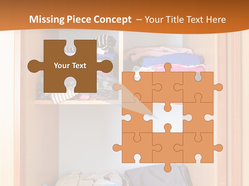 Clothes Shirt Organization PowerPoint Template