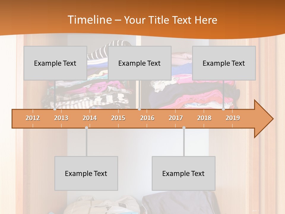 Clothes Shirt Organization PowerPoint Template