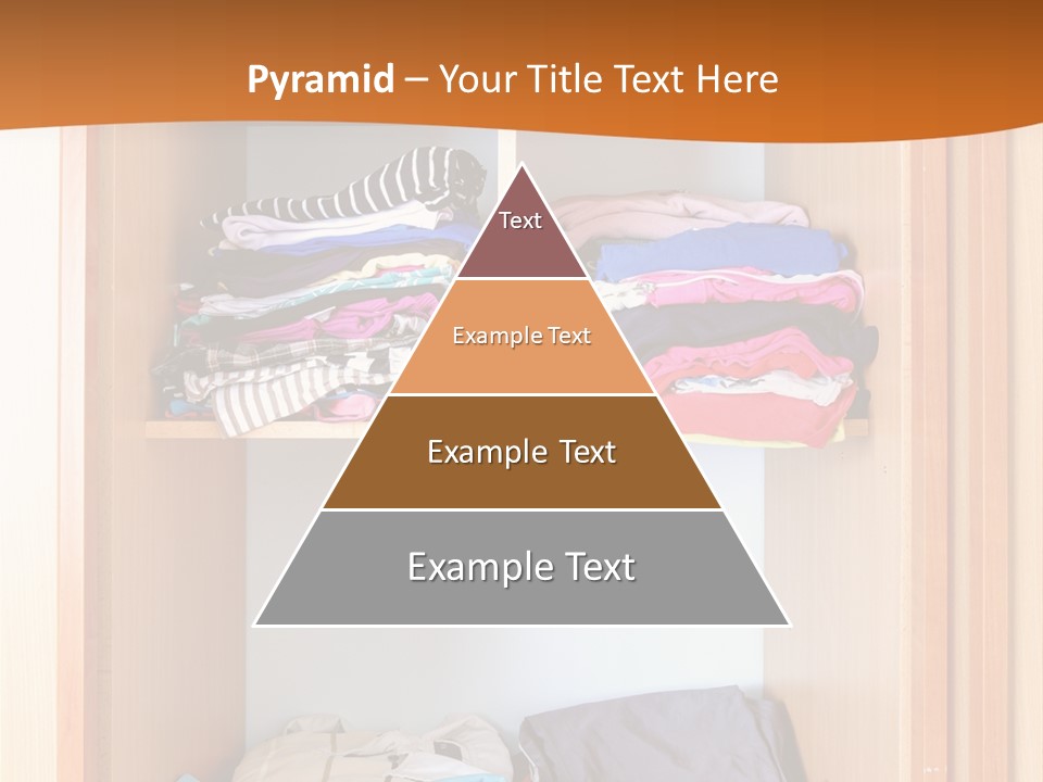 Clothes Shirt Organization PowerPoint Template