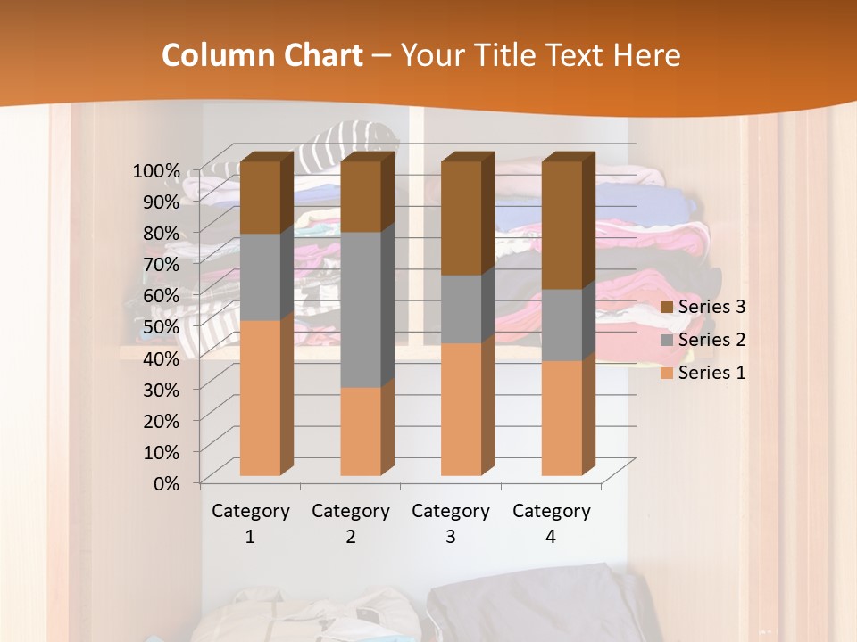 Clothes Shirt Organization PowerPoint Template