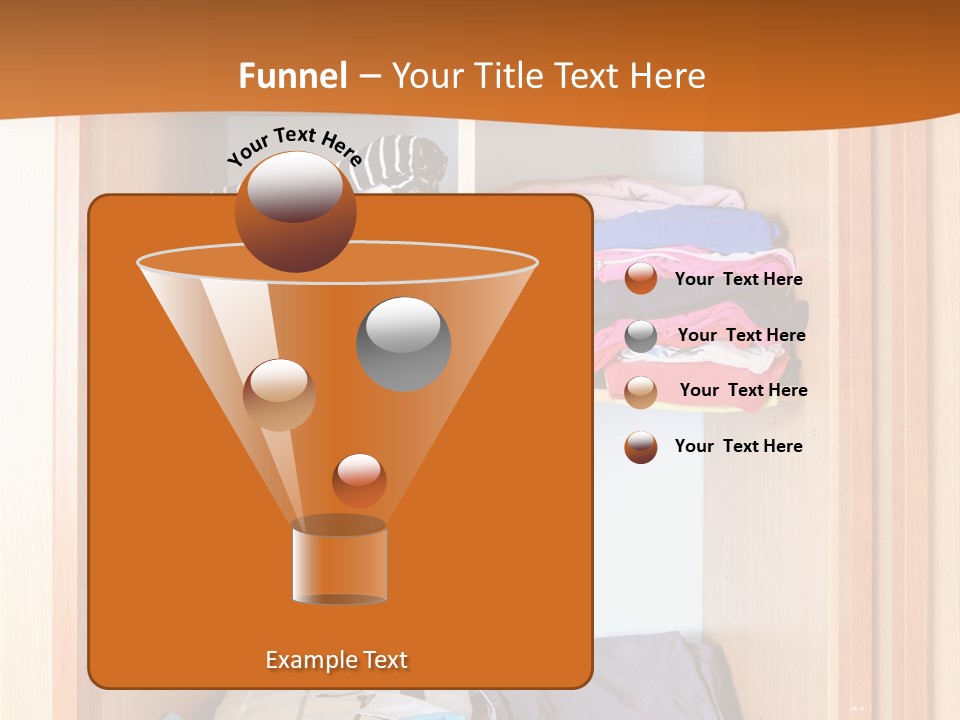 Clothes Shirt Organization PowerPoint Template