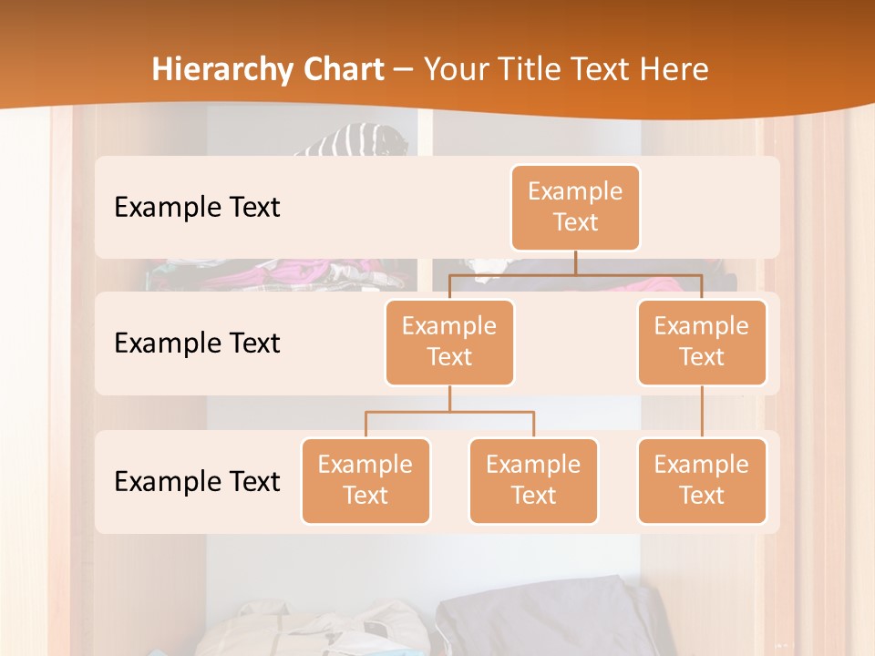 Clothes Shirt Organization PowerPoint Template