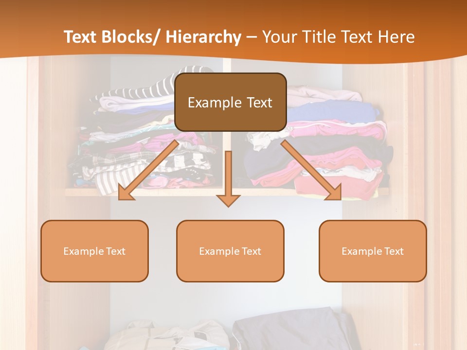 Clothes Shirt Organization PowerPoint Template