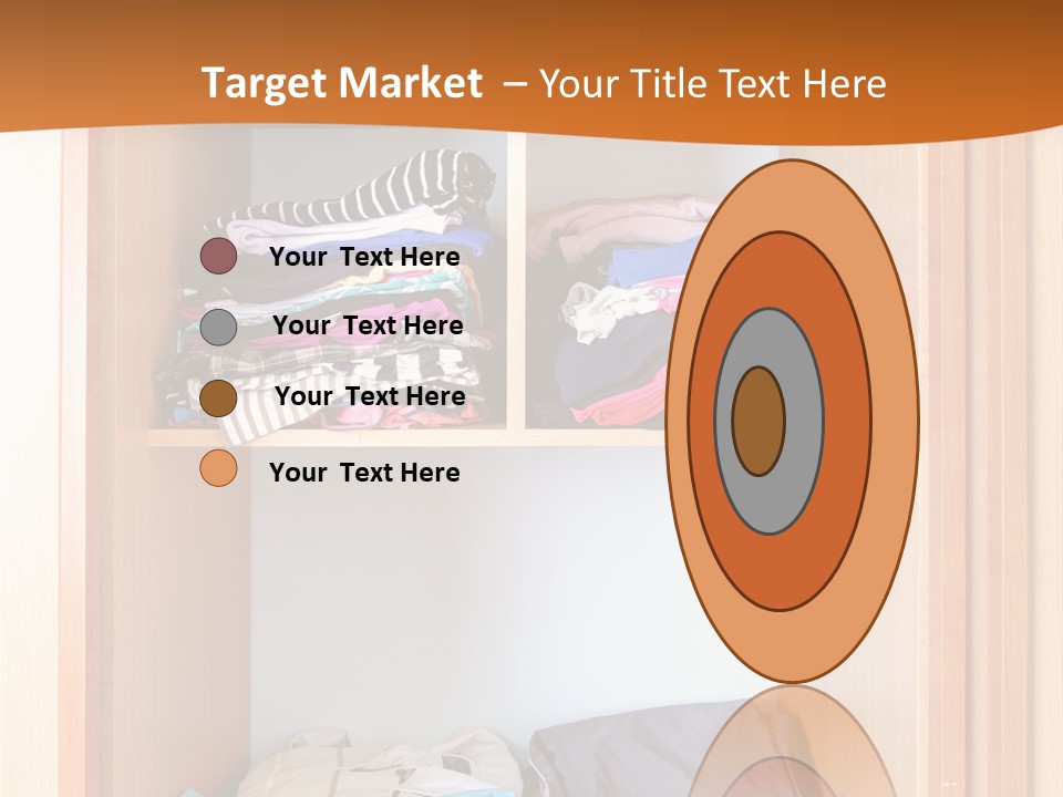 Clothes Shirt Organization PowerPoint Template