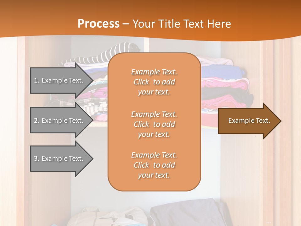 Clothes Shirt Organization PowerPoint Template