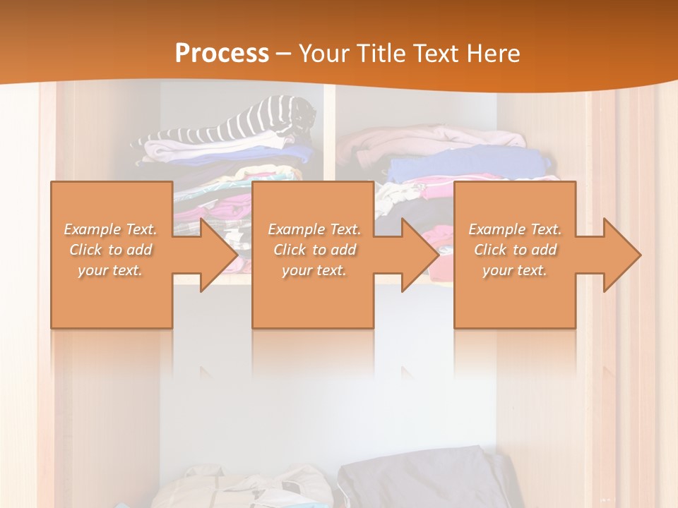 Clothes Shirt Organization PowerPoint Template