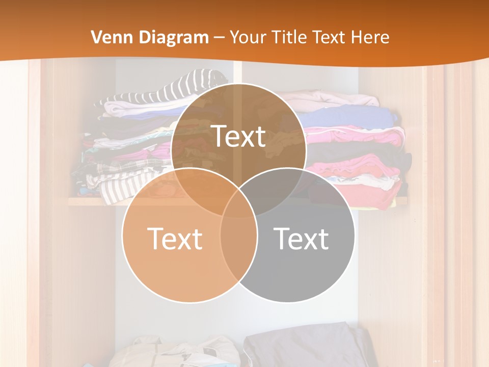 Clothes Shirt Organization PowerPoint Template