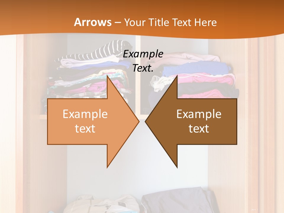 Clothes Shirt Organization PowerPoint Template