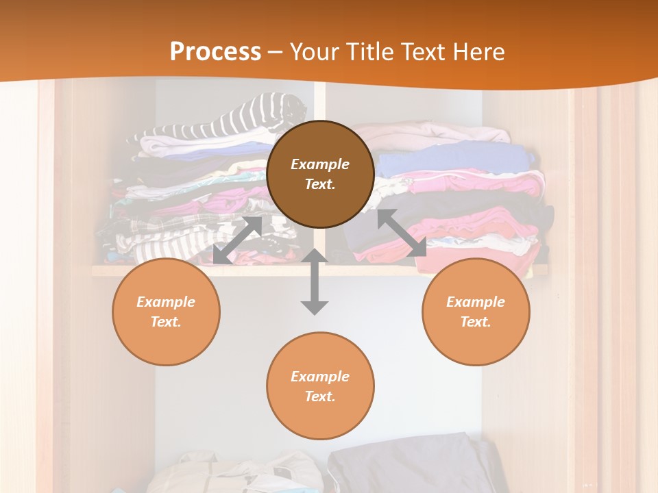Clothes Shirt Organization PowerPoint Template