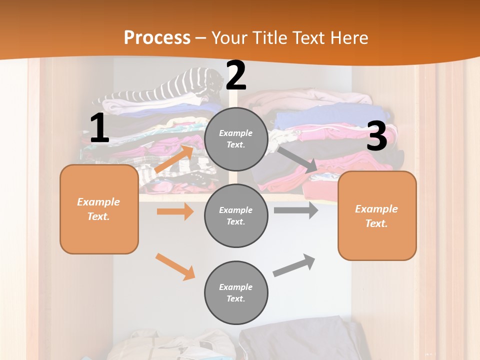 Clothes Shirt Organization PowerPoint Template