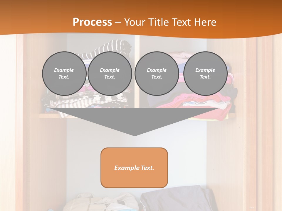 Clothes Shirt Organization PowerPoint Template