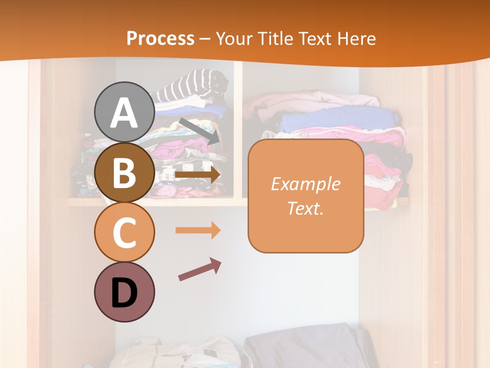 Clothes Shirt Organization PowerPoint Template