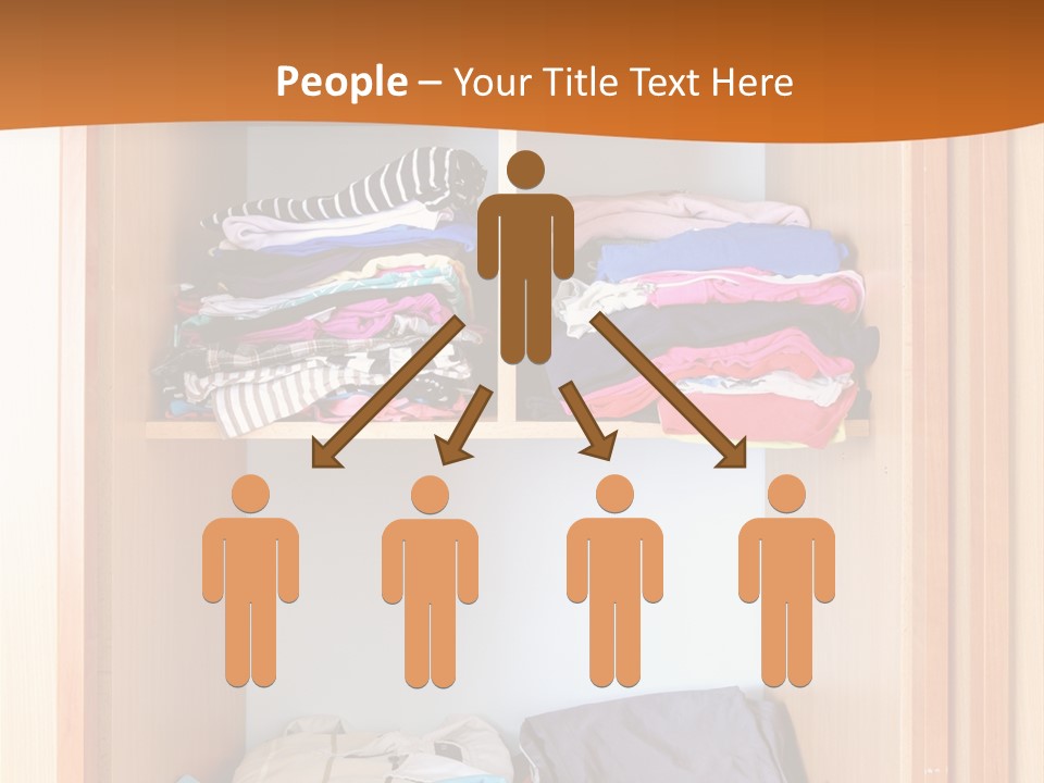 Clothes Shirt Organization PowerPoint Template