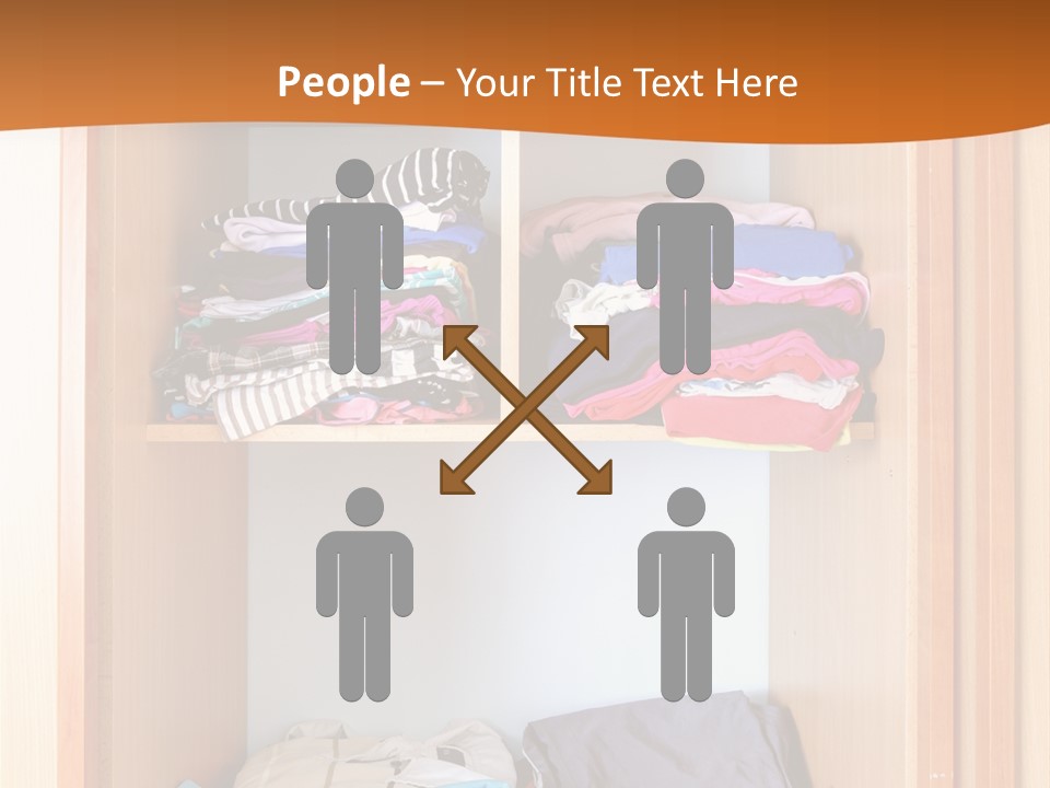 Clothes Shirt Organization PowerPoint Template