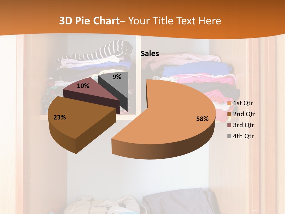 Clothes Shirt Organization PowerPoint Template