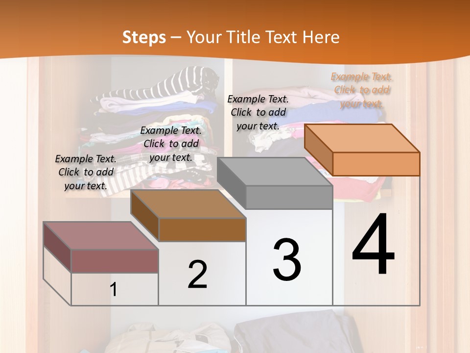 Clothes Shirt Organization PowerPoint Template