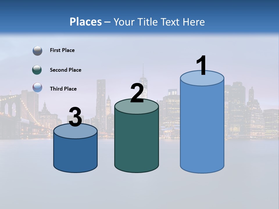 Water Dawn Architecture PowerPoint Template