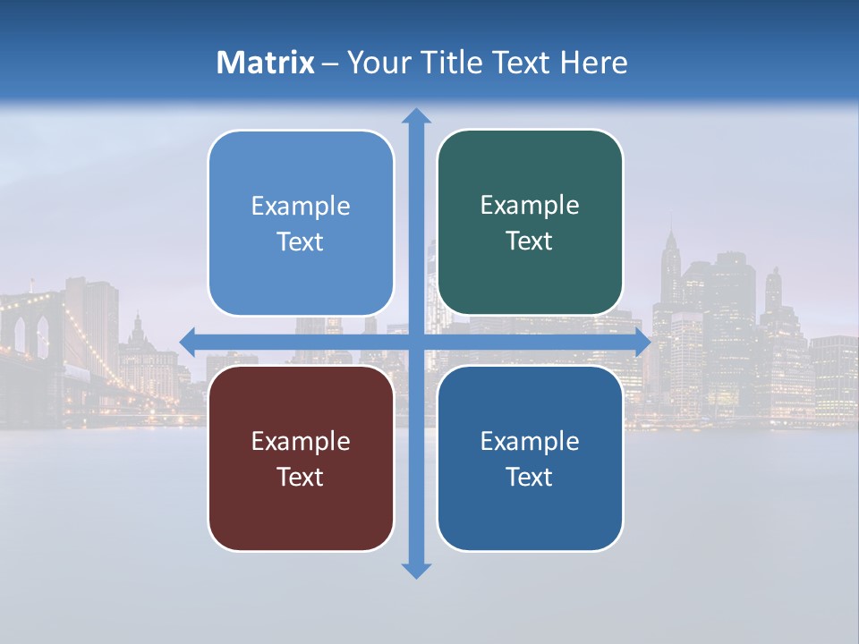 Water Dawn Architecture PowerPoint Template