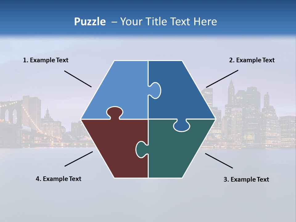 Water Dawn Architecture PowerPoint Template