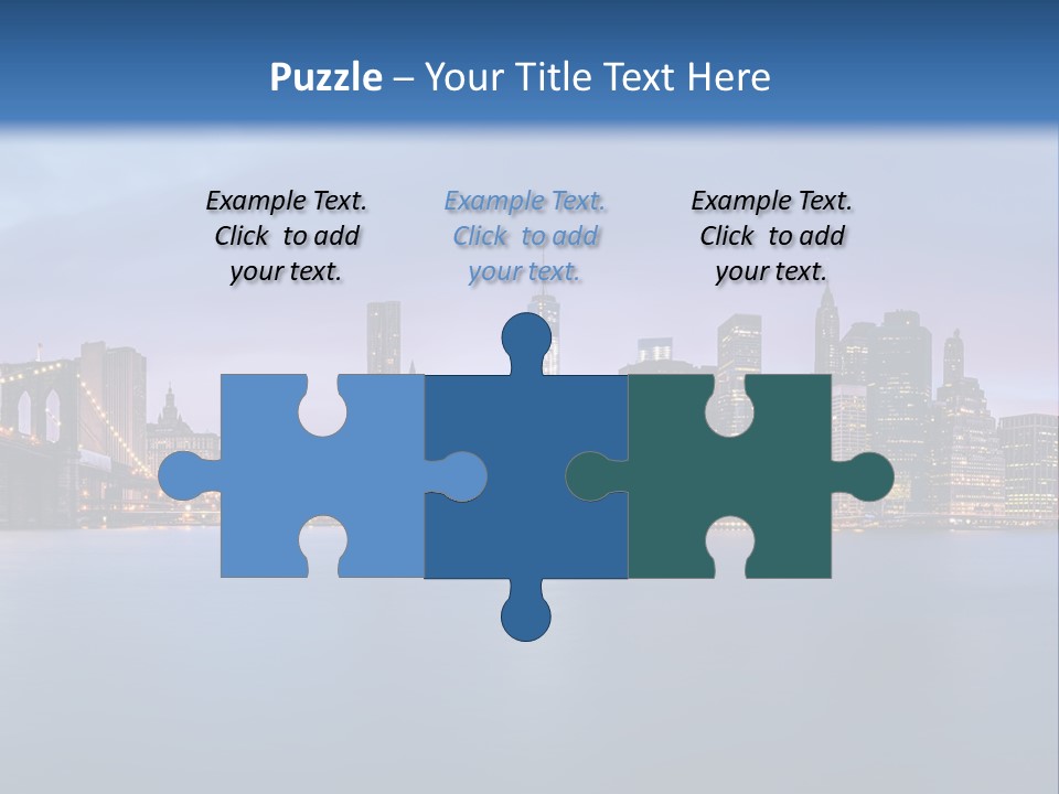 Water Dawn Architecture PowerPoint Template