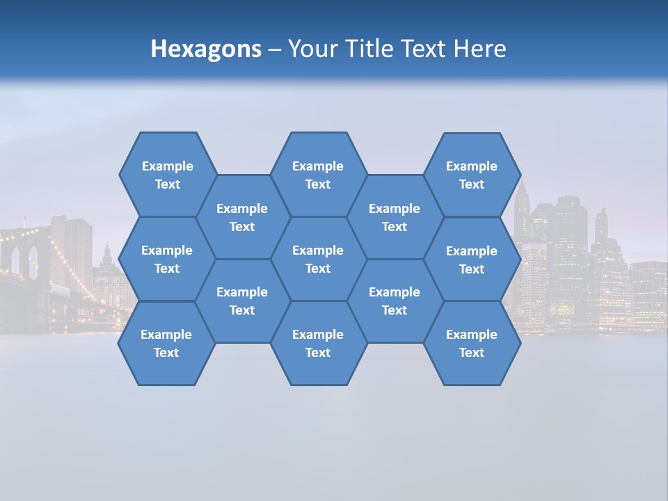 Water Dawn Architecture PowerPoint Template