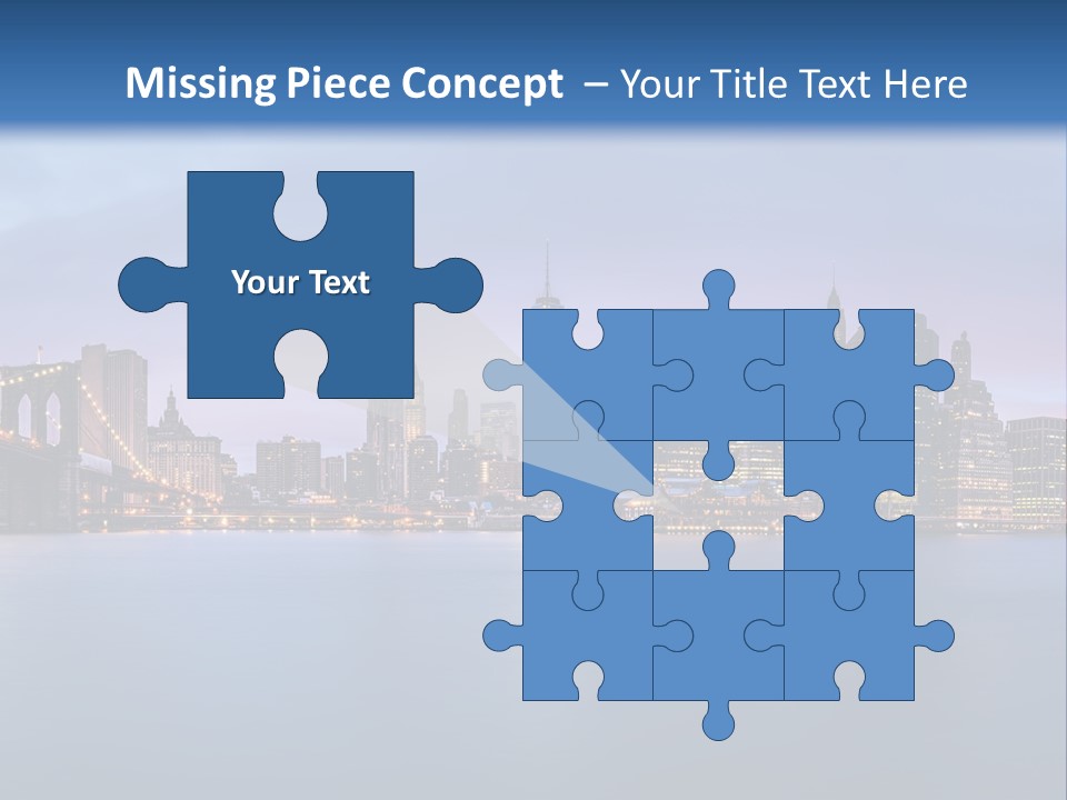 Water Dawn Architecture PowerPoint Template