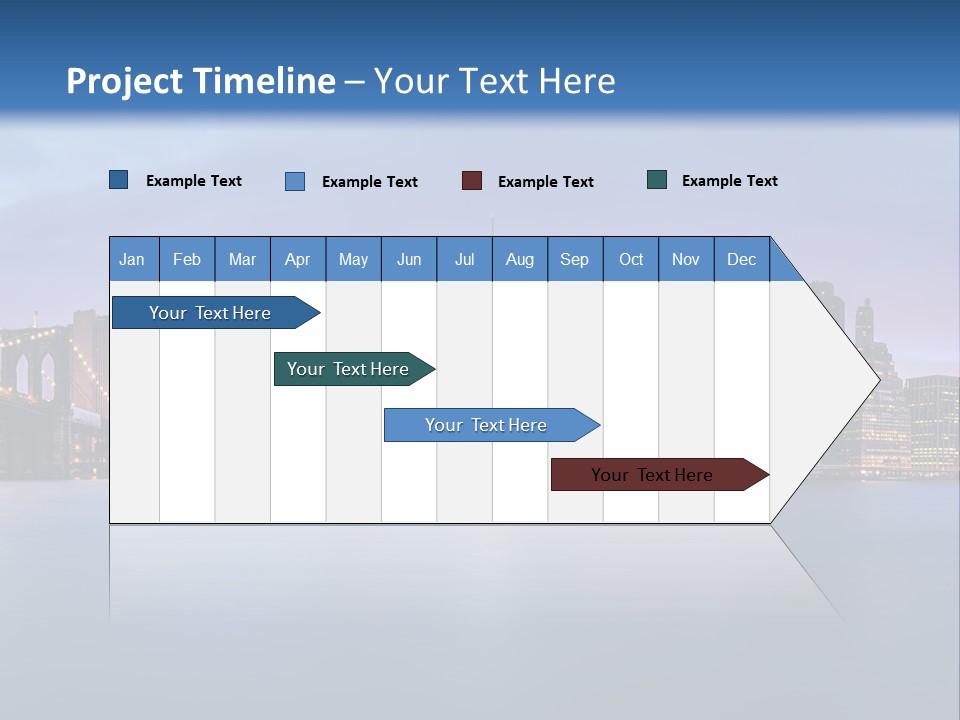 Water Dawn Architecture PowerPoint Template