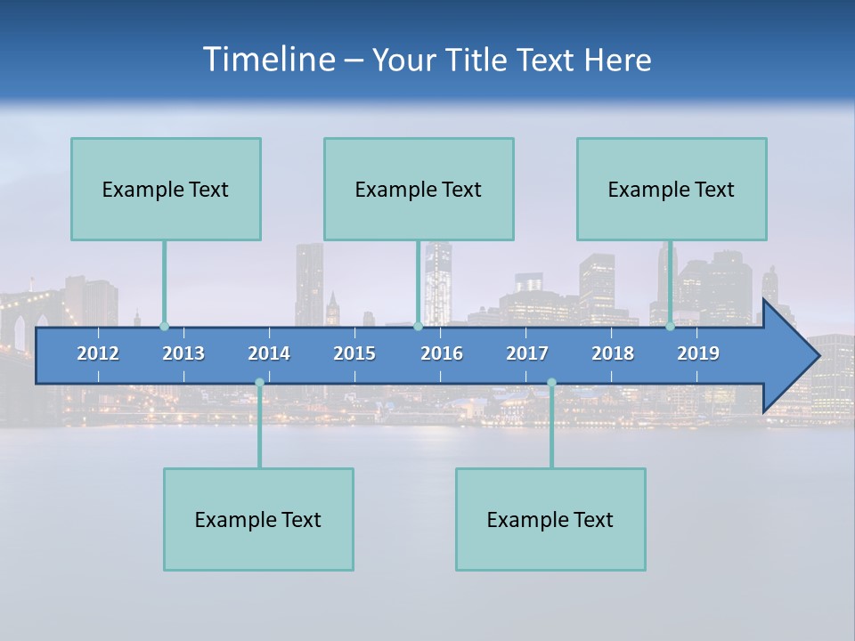 Water Dawn Architecture PowerPoint Template