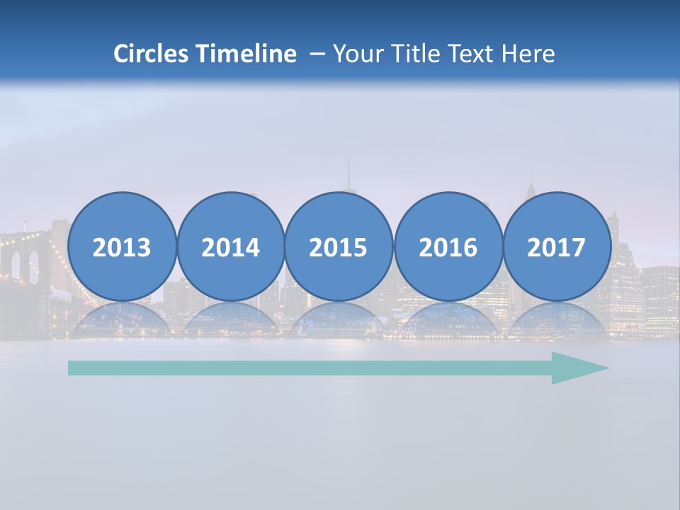 Water Dawn Architecture PowerPoint Template