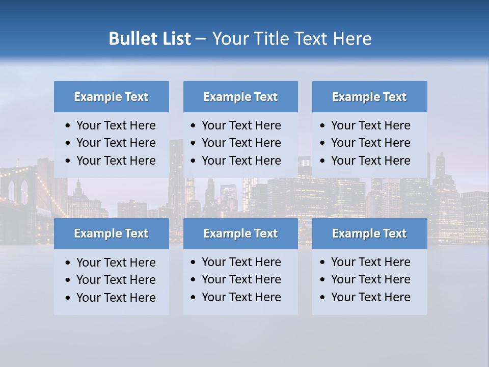 Water Dawn Architecture PowerPoint Template