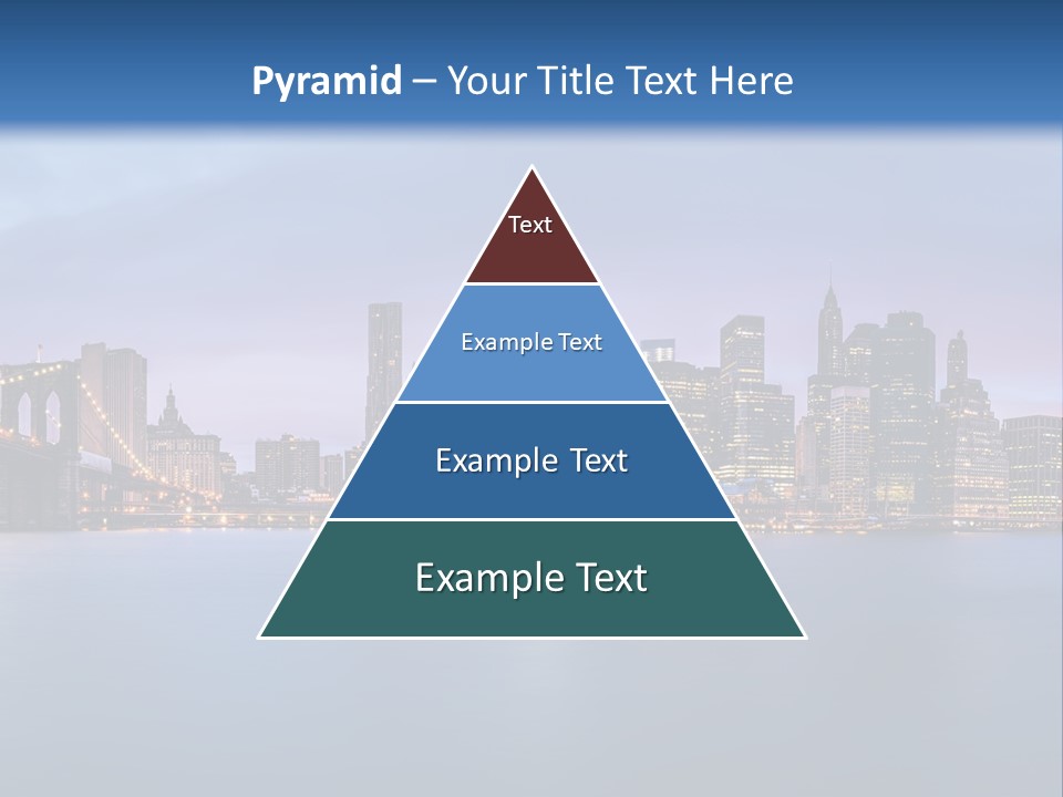 Water Dawn Architecture PowerPoint Template
