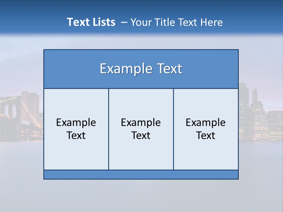 Water Dawn Architecture PowerPoint Template