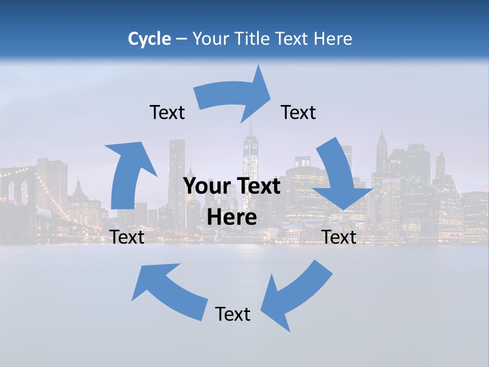 Water Dawn Architecture PowerPoint Template