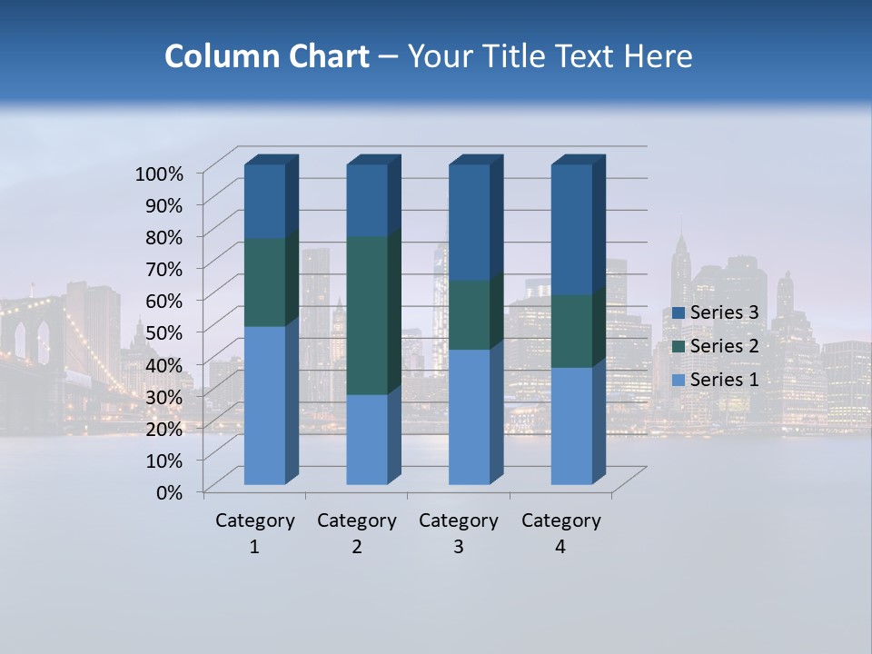 Water Dawn Architecture PowerPoint Template