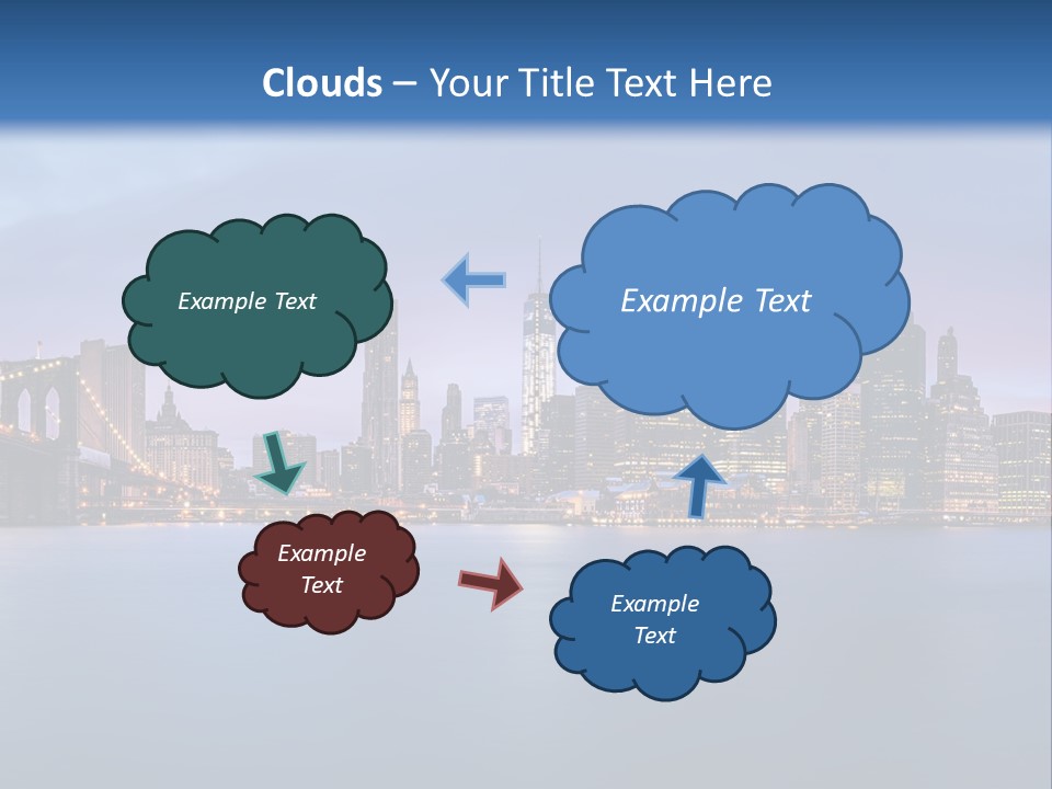 Water Dawn Architecture PowerPoint Template