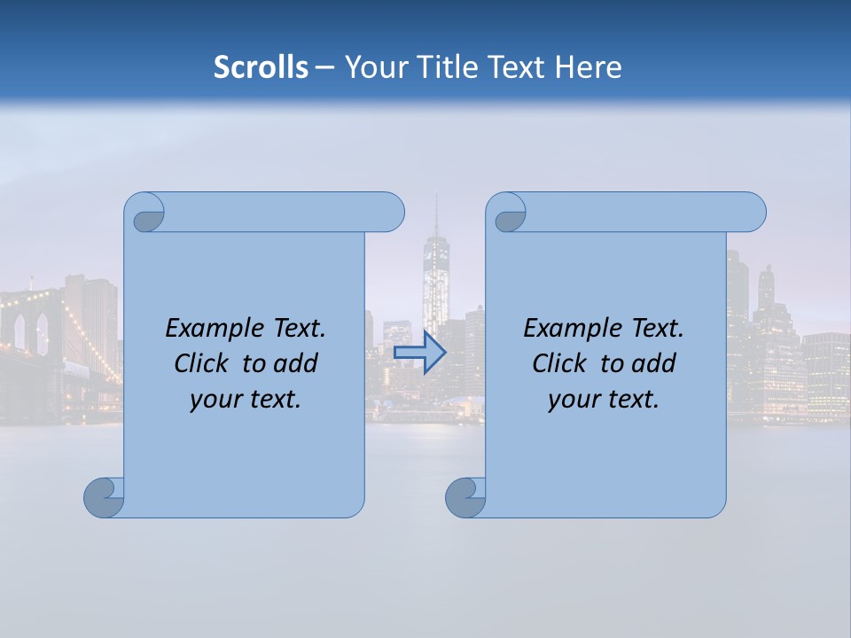 Water Dawn Architecture PowerPoint Template
