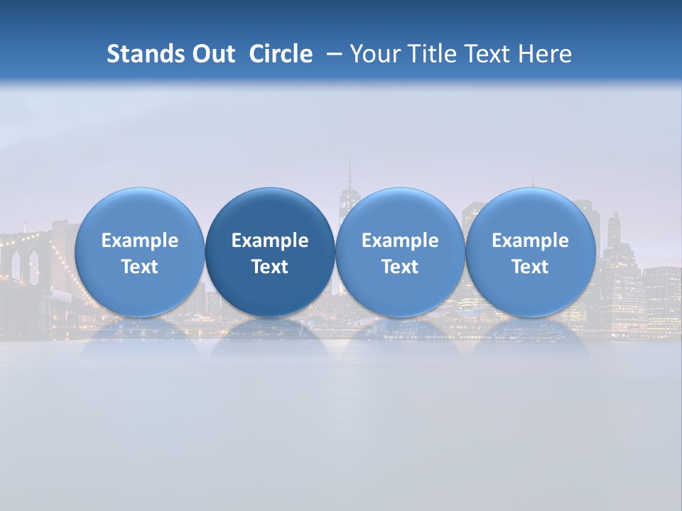 Water Dawn Architecture PowerPoint Template