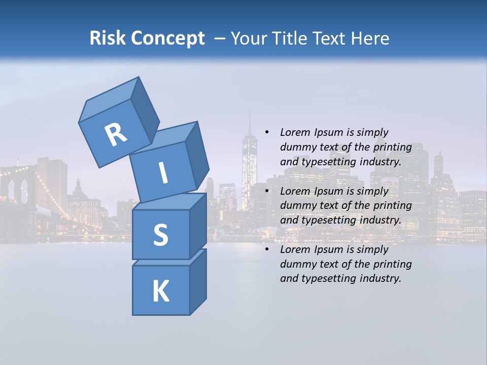 Water Dawn Architecture PowerPoint Template